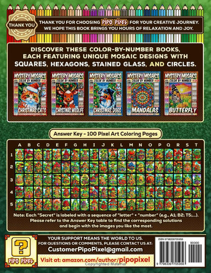 100 Whimsical Homes - Mystery Mosaic Color by Number - Enchanting Fairy Houses - Part: 05